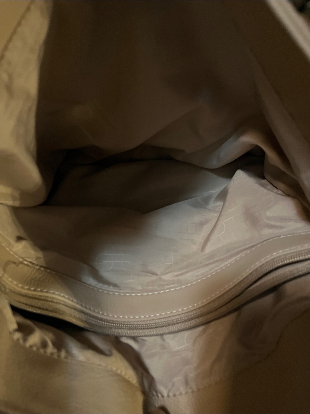 Rosetti Beige Stud-Accent Shoulder Tote - Picture 3 of 6
